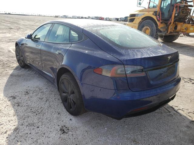 Photo 3 from auction – 2021 TESLA MODEL S with VIN 5YJSA1E52MF454788