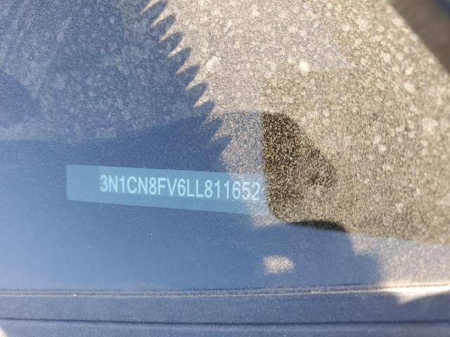 Photo 10 from auction – 2020 NISSAN VERSA SR with VIN 3N1CN8FV6LL811652