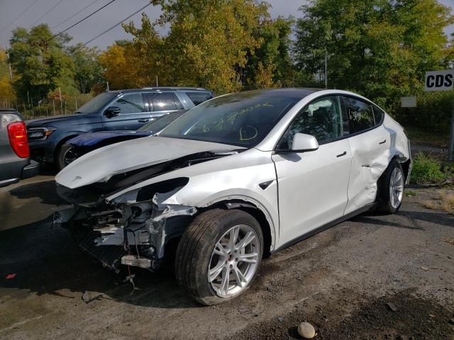 Photo 2 from auction – 2020 TESLA MODEL Y with VIN 5YJYGDEE5LF007199