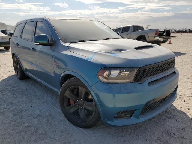 DODGE DURANGO SR 2018 with VIN 1C4SDJGJ0JC161692 - Photo from auction