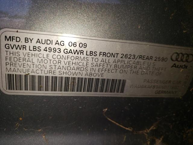 Photo 10 from auction – 2010 AUDI A6 PREMIUM with VIN WAUAKAFB3AN011802