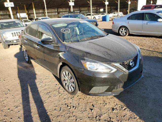 NISSAN SENTRA S 2016 with VIN 3N1AB7AP1GL680235 - Photo from auction