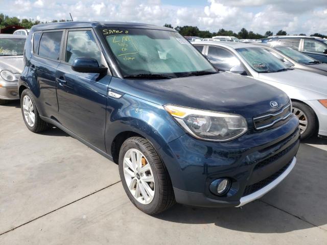 KIA SOUL + 2018 with VIN KNDJP3A57J7599905 - Photo from auction