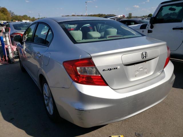 Photo 3 from auction – 2012 HONDA CIVIC LX with VIN 2HGFB2F59CH574598
