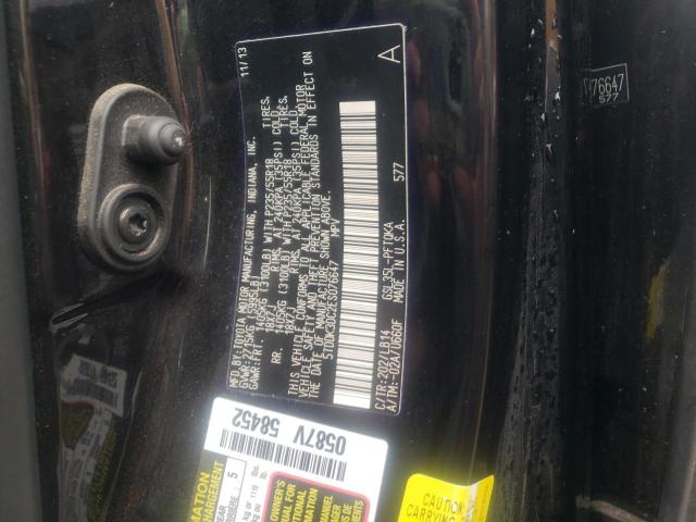 Photo 10 from auction – 2014 TOYOTA SIENNA XLE with VIN 5TDDK3DC2ES076647