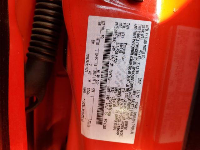 Photo 10 from auction – 2013 FORD FOCUS SE with VIN 1FADP3F29DL219699