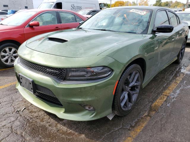 Photo 2 from auction – 2021 DODGE CHARGER R/ with VIN 2C3CDXCT5MH569075