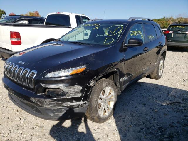 Photo 2 from auction – 2015 JEEP CHEROKEE S with VIN 1C4PJLAB8FW620551