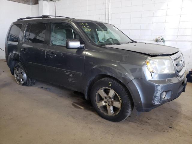 HONDA PILOT EXL 2011 with VIN 5FNYF4H55BB093532 - Photo from auction