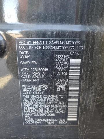 Photo 10 from auction – 2016 NISSAN ROGUE S with VIN KNMAT2MV8GP719088