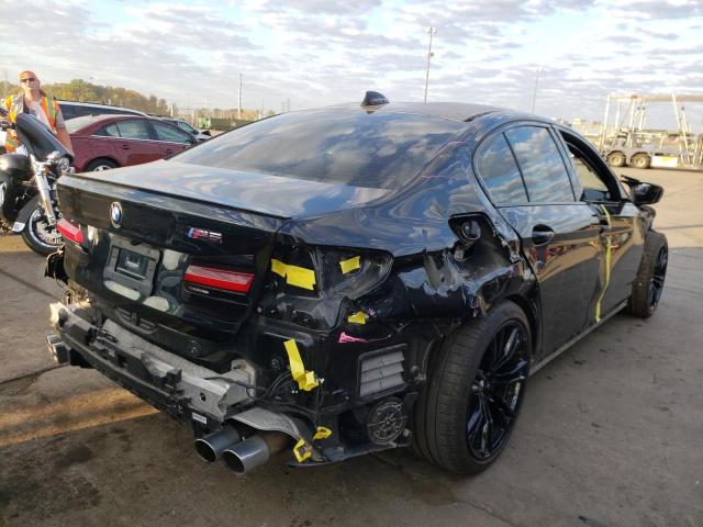 Photo 4 from auction – 2021 BMW M5 with VIN WBS83CH01MCF26346