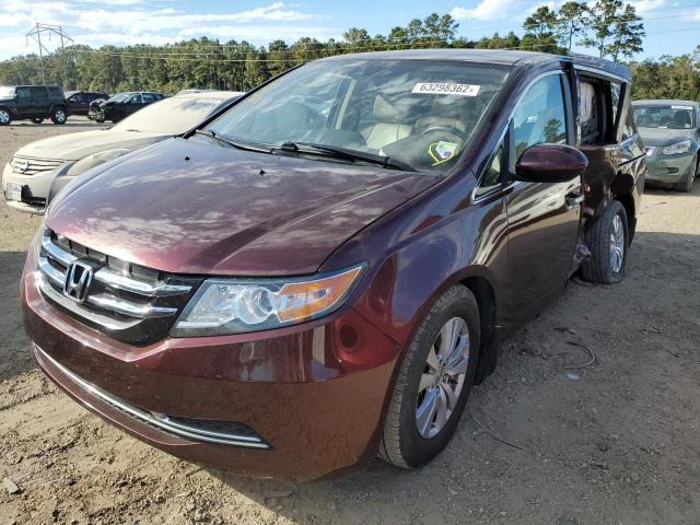 Photo 2 from auction – 2015 HONDA ODYSSEY EX with VIN 5FNRL5H60FB063842