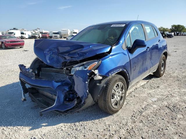 Photo 2 from auction – 2017 CHEVROLET TRAX LS with VIN 3GNCJKSB1HL155442