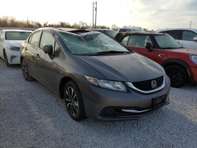 HONDA CIVIC EX 2014 with VIN 2HGFB2F8XEH553448 - Photo from auction