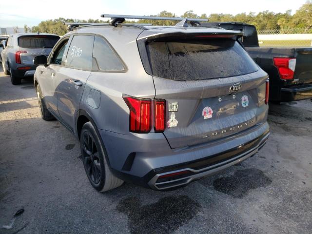 Photo 3 from auction – 2021 KIA SORENTO SX with VIN 5XYRK4LF4MG044480