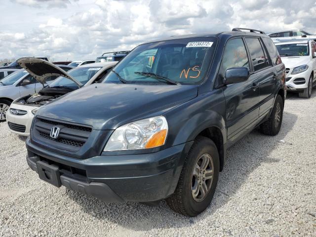 Photo 2 from auction – 2004 HONDA PILOT EXL with VIN 5FNYF18684B009536