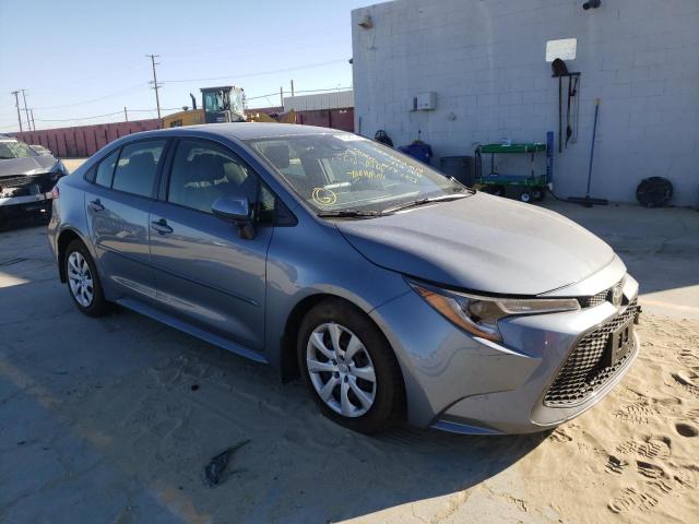 TOYOTA COROLLA LE 2022 with VIN JTDEPMAE5NJ224952 - Photo from auction
