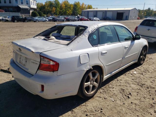 Photo 4 from auction – 2008 SUBARU LEGACY 2.5 with VIN 4S3BL616887211990