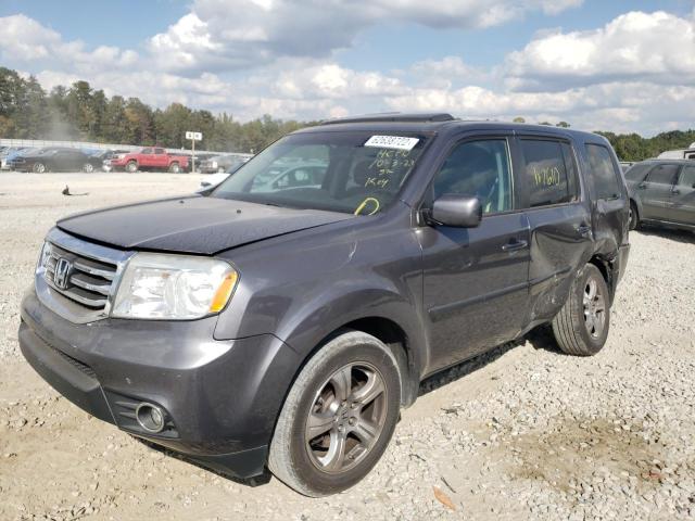 Photo 2 from auction – 2014 HONDA PILOT EXL with VIN 5FNYF3H54EB016195