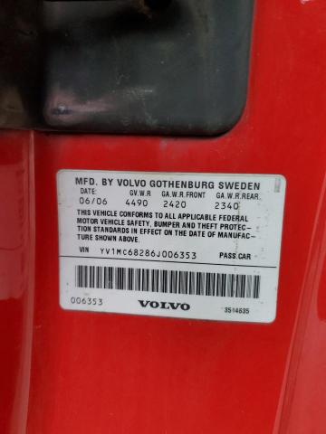 Photo 10 from auction – 2006 VOLVO C70 T5 with VIN YV1MC68286J006353