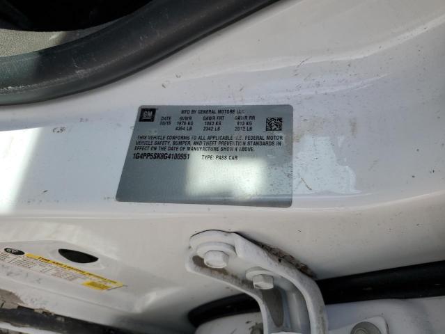 Photo 10 from auction – 2016 BUICK VERANO with VIN 1G4PP5SK8G4100951