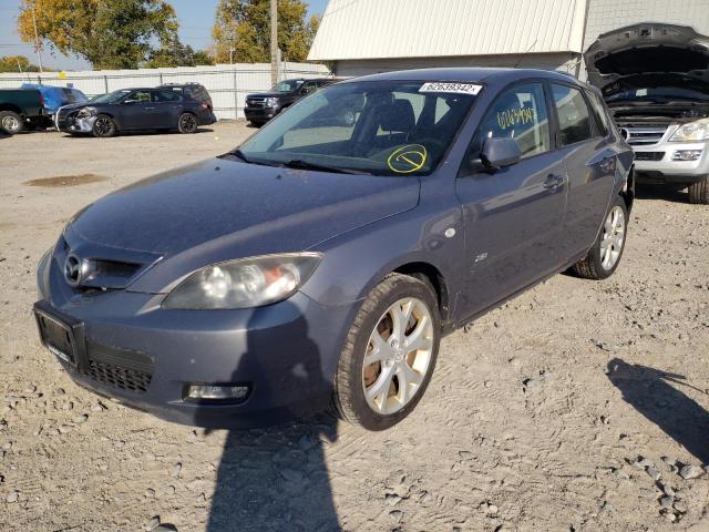Photo 2 from auction – 2008 MAZDA 3 HATCHBAC with VIN JM1BK343881875986