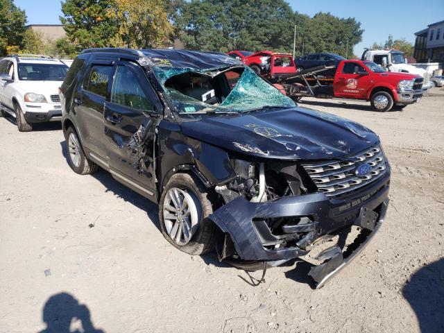 FORD EXPLORER X 2017 with VIN 1FM5K7D87HGB58990 - Photo from auction