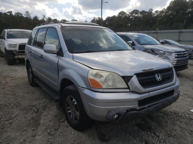 HONDA PILOT EXL 2005 with VIN 5FNYF18555B059688 - Photo from auction