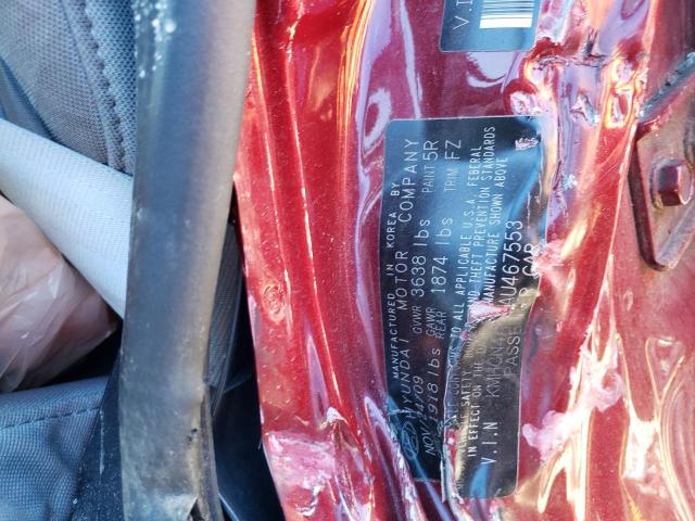 Photo 10 from auction – 2010 HYUNDAI ACCENT GLS with VIN KMHCN4AC0AU467553