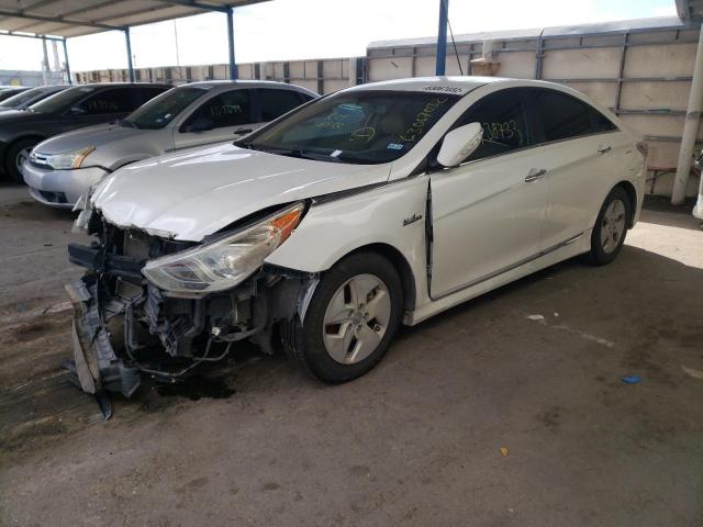 HYUNDAI SONATA HYB 2012 with VIN KMHEC4A4XCA041865 - Photo from auction