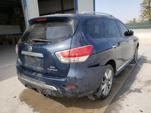 Photo 4 from auction – 2013 NISSAN PATHFINDER with VIN 5N1AR2MM5DC678861