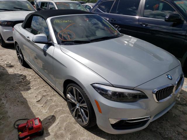 BMW 230I 2018 with VIN WBA2M7C51JVD51517 - Photo from auction