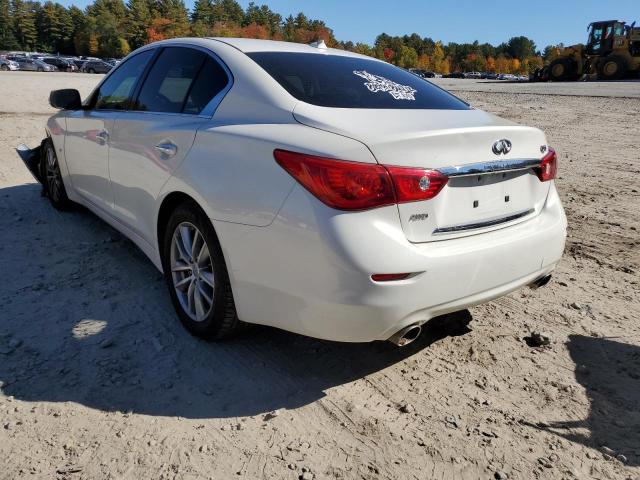 Photo 3 from auction – 2014 INFINITI Q50 BASE with VIN JN1BV7AR7EM680918