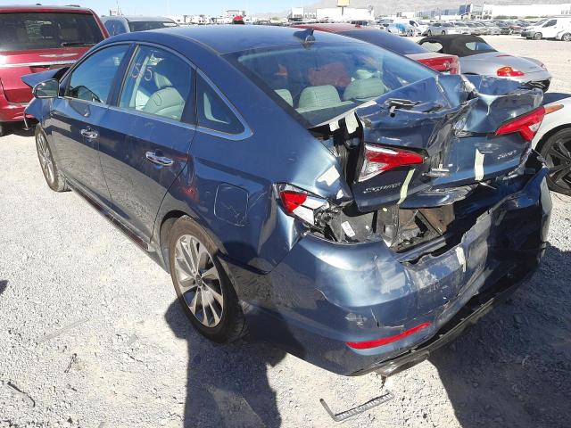 Photo 3 from auction – 2017 HYUNDAI SONATA SPO with VIN 5NPE34AF1HH594975