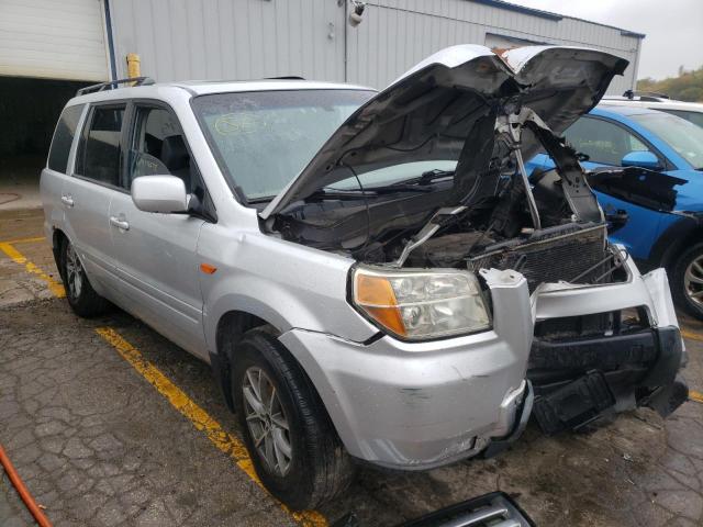 HONDA PILOT EX 2006 with VIN 5FNYF18666B013779 - Photo from auction
