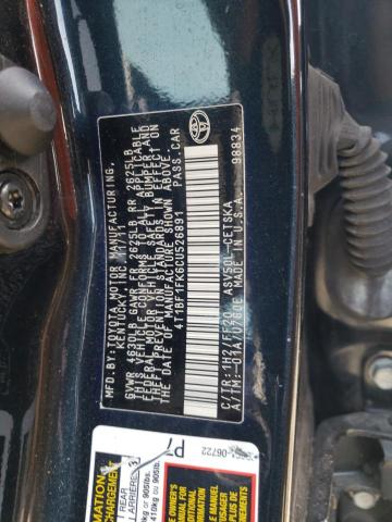 Photo 10 from auction – 2012 TOYOTA CAMRY BASE with VIN 4T1BF1FK6CU526891