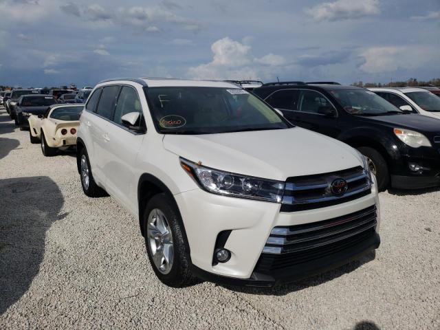 TOYOTA HIGHLANDER 2018 with VIN 5TDDZRFH3JS809239 - Photo from auction