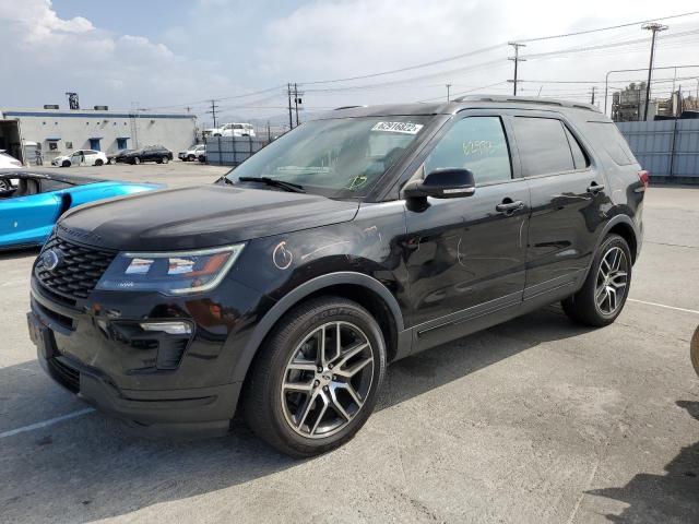 Photo 2 from auction – 2018 FORD EXPLORER S with VIN 1FM5K8GTXJGB11271