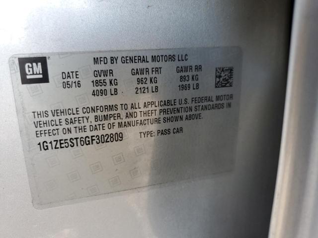 Photo 10 from auction – 2016 CHEVROLET MALIBU LT with VIN 1G1ZE5ST6GF302809