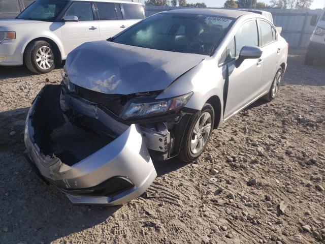 Photo 2 from auction – 2015 HONDA CIVIC LX with VIN 19XFB2F58FE084507