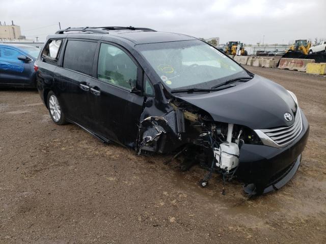 TOYOTA SIENNA XLE 2017 with VIN 5TDDZ3DC2HS164887 - Photo from auction