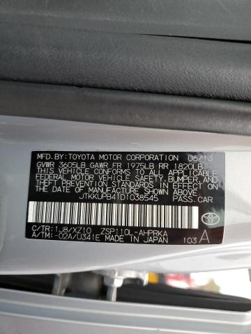 Photo 10 from auction – 2013 TOYOTA SCION XD with VIN JTKKUPB41D1038545