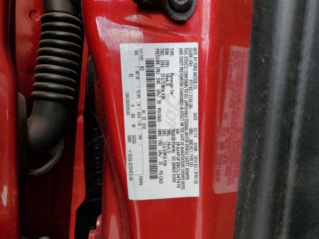 Photo 10 from auction – 2012 FORD FOCUS SE with VIN 1FAHP3F28CL347416