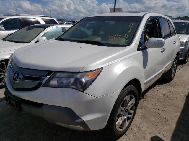 Photo 2 from auction – 2007 ACURA MDX TECHNO with VIN 2HNYD28337H536507