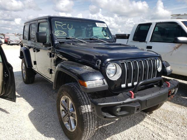 JEEP WRANGLER U 2018 with VIN 1C4HJXEN5JW303044 - Photo from auction