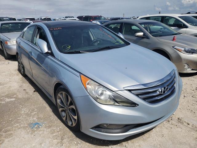HYUNDAI SONATA SE 2014 with VIN 5NPEC4ABXEH860633 - Photo from auction