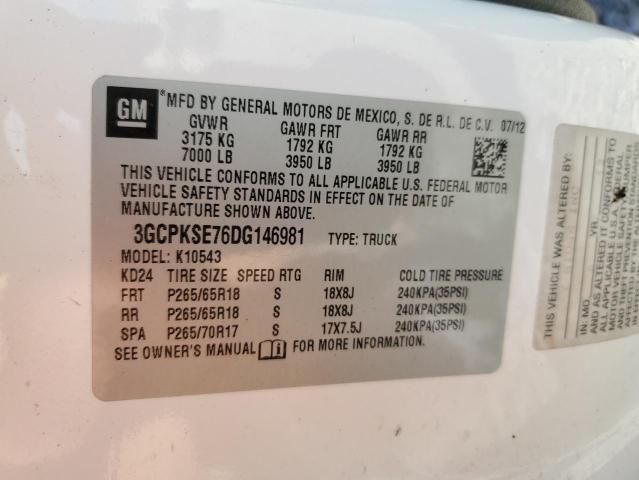 Photo 10 from auction – 2013 CHEVROLET SILVERADO with VIN 3GCPKSE76DG146981