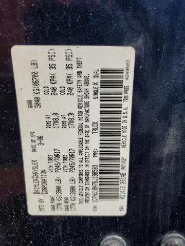 Photo 10 from auction – 2006 DODGE RAM 1500 S with VIN 1D7HU18N76J198503