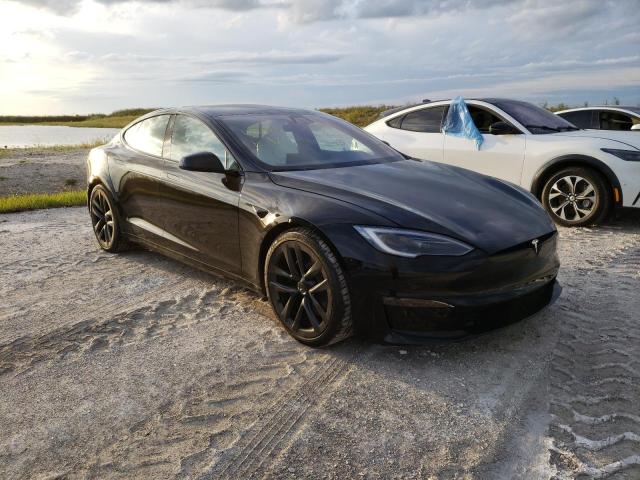 TESLA MODEL S 2022 with VIN 5YJSA1E50NF487368 - Photo from auction