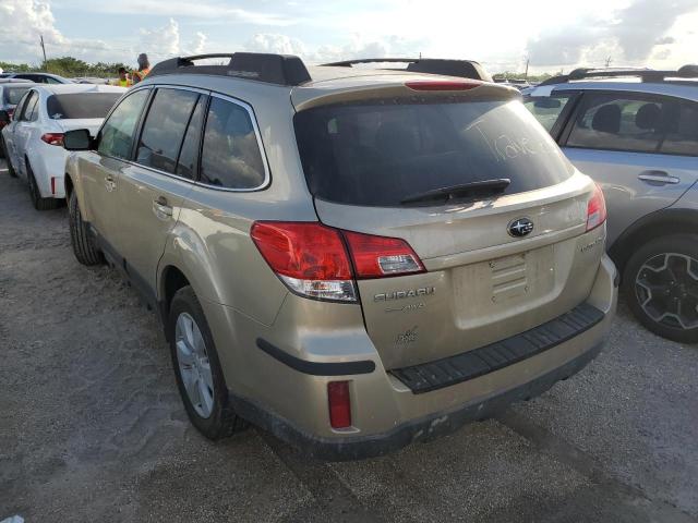 Photo 3 from auction – 2010 SUBARU OUTBACK 2. with VIN 4S4BRCKC6A3338702